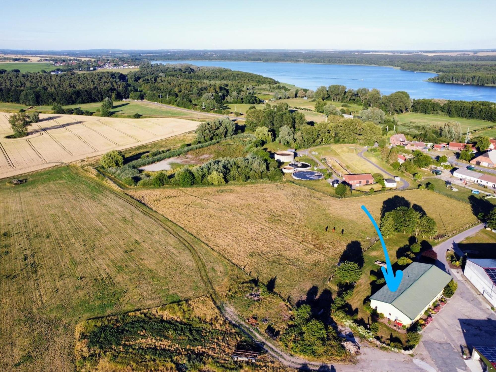 Ferienwohnung Feldblick Auf Dem Bauernhof Am Schweriner See Bad Kleinen Zewnętrze zdjęcie